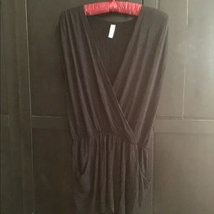 New! V-neck romper